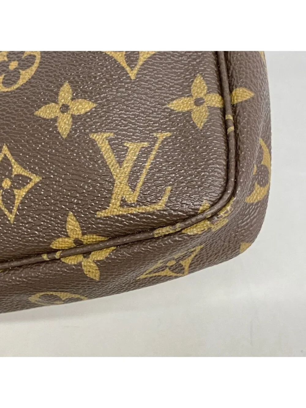 Louis Vuitton Pouch Monogram Pochette Accessoires Brown